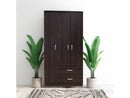 Olean Espresso Wardrobe - Ornate Home