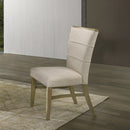 Olinda Linen Side Chair (Set of 2) - Ornate Home