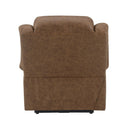 Omarion Brown Power Recliner W/Lift & Heating & Massage - Ornate Home