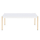 Otrac White Coffee Table - Ornate Home