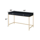 Ottey Black Writing Desk - Ornate Home