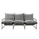Palermo Gray Sofa - Ornate Home