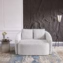 Pasadena Fog Oversized Chaise Lounge - Ornate Home