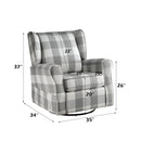 Patli Swivel Chair - Ornate Home