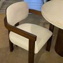 Pauma Walnut & Beige Dining Room Chair (Set of 2) - Ornate Home