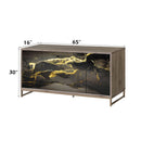 Payo Blue Console Cabinet - Ornate Home