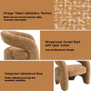 Pelia Orange Accent Chair - Ornate Home
