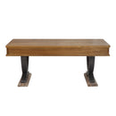 Pellio Antique Oak/Black Coffee Table - Ornate Home