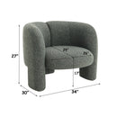 Pemba Green Accent Chair - Ornate Home