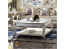 Picardy Antique Pearl  Coffee Table (Square Leg) - Ornate Home
