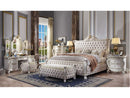 Picardy Antique White Queen Bed - Ornate Home