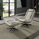 Piran Accent Chair W/Swivel - Ornate Home