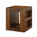 Pisanio Espresso End Table - Ornate Home