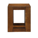 Pisanio Espresso End Table - Ornate Home