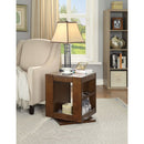 Pisanio Espresso End Table - Ornate Home