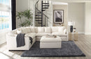 Pluma Ivory Modular Sectional Fabric Create your own Style - Ornate Home