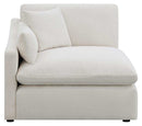 Pluma Ivory Modular Sectional Fabric Create your own Style - Ornate Home