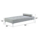 Quenti Gray Futon w/Pillow - Ornate Home