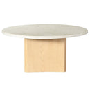 Qwin Coffee Table w/ Marble Top - Ornate Home
