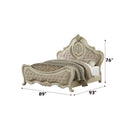 Ragenardus Vintage White California King Bed - Ornate Home