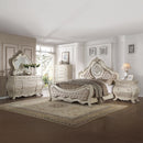 Ragenardus Vintage White California King Bed - Ornate Home