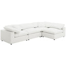 Raleigh Ivory Boucle Modular Cloud Sectional Sofa Units - Create your own Style - Ornate Home