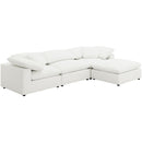 Raleigh Ivory Boucle Modular Cloud Sectional Sofa Units - Create your own Style - Ornate Home