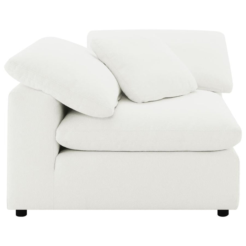 Raleigh Ivory Boucle Modular Cloud Sectional Sofa Units - Create your own Style - Ornate Home