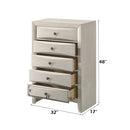 Ramondi Antique White Chest - Ornate Home