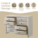 Ramondi Antique White Dresser - Ornate Home