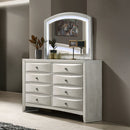 Ramondi Antique White Mirror - Ornate Home