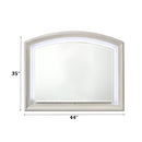 Ramondi Antique White Mirror - Ornate Home
