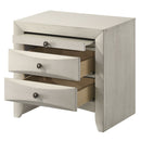 Ramondi Antique White Nightstand - Ornate Home