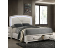 Ramondi Antique White Queen Bed - Ornate Home