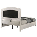 Ramondi Antique White Queen Bed - Ornate Home
