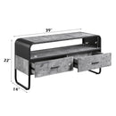 Raziela Black TV Stand - Ornate Home