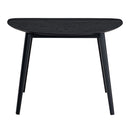 Real Black Dining Table - Ornate Home