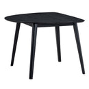 Real Black Dining Table - Ornate Home