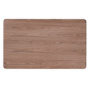 Rebi Walnut & Black Dining Table - Ornate Home