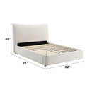 Renee Aperol Beige Eastern King Bed - Ornate Home