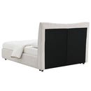 Renee Aperol Beige Queen Bed - Ornate Home