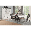Renske Antique White Dining Table - Ornate Home