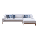 Riverside Ivory 2-piece RAF Chaise Sectional - Ornate Home