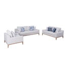 Riverside Ivory Living Room Set / 3pc - Ornate Home