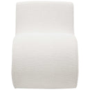 Ronea Boucle Armless Curved Accent Chair - Ornate Home