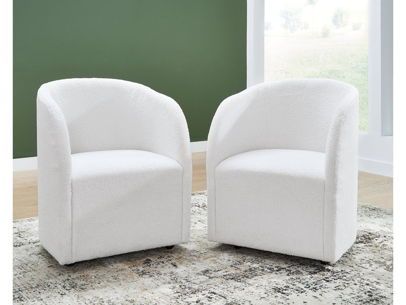 Rowanbeck Ivory Dining Chair D821-02A - Ornate Home