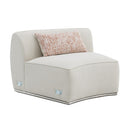 Sahara Beige Sectional Sofa W/3 Pillows - Ornate Home