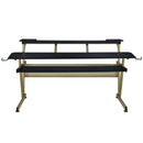 Saida Black Music Desk - Ornate Home