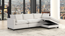 Santa Monica Sand Boucle Modular Sectional / 4pc - Ornate Home