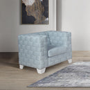 Saree Light Teal Chair - Ornate Home